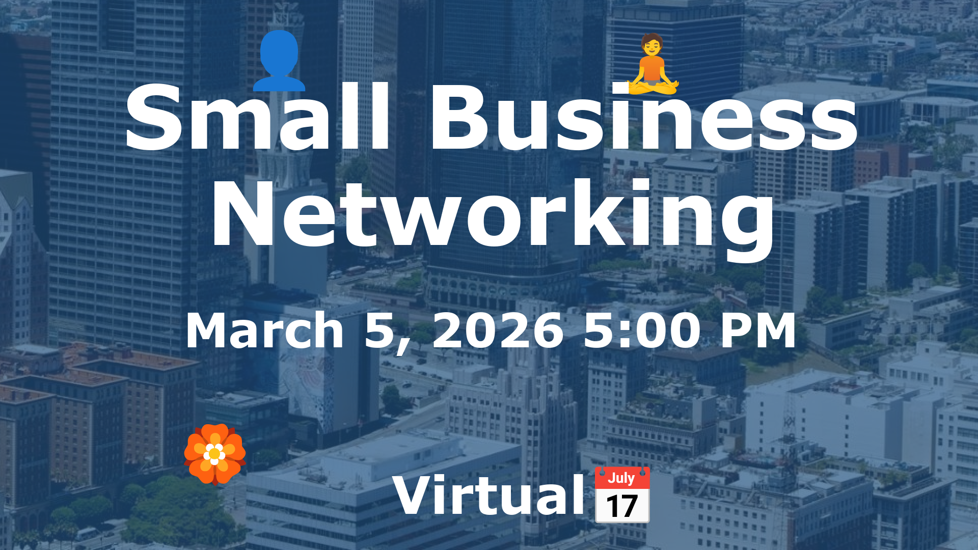 Small Business Networking event image